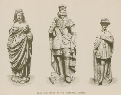 Depuis le devant de la chapelle de Guildhall - English School