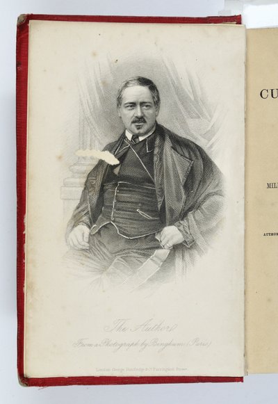 Frontispice de Soyers Culinary Campaign avec un portrait de l