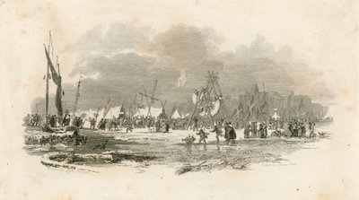 Foire sur la glace de 1814 - English School