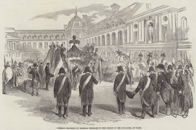 Procession funéraire du maréchal Exelmans à l