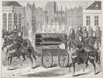 Funérailles de Richard II - English School