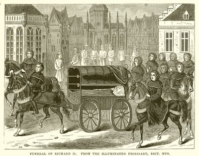 Funérailles de Richard II - English School