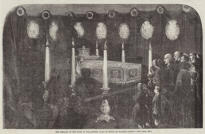 Funérailles du duc de Wellington - English School