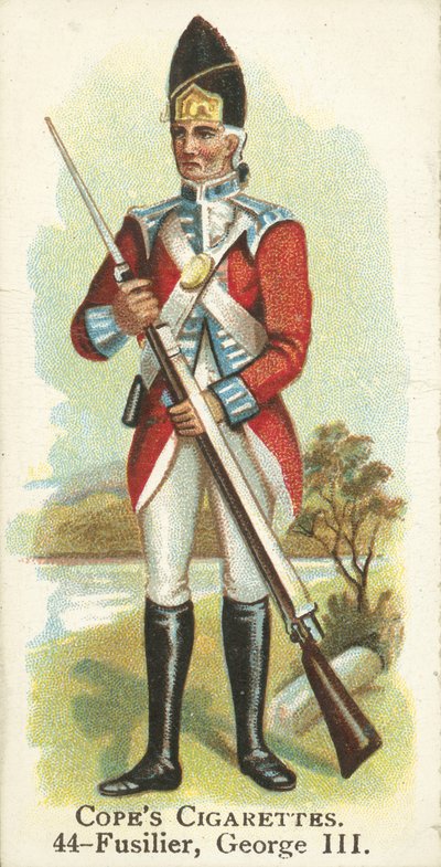 Fusilier, roi George III - English School