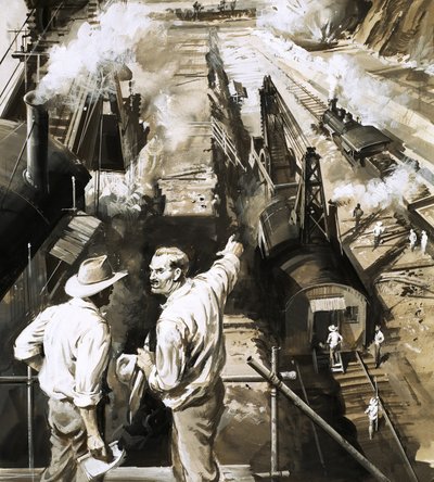 G. W. Goethals dirige la construction du canal de Panama - English School