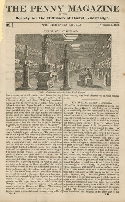 Galerie des antiquités athéniennes - English School