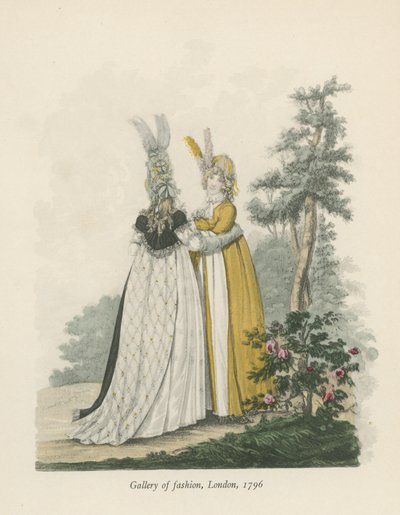 Gallery of Fashion, Londres, 1796 - English School