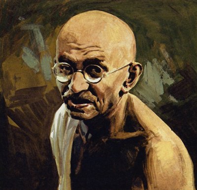 Gandhi était connu sous le nom de Mahatma, ou Grande Âme - English School