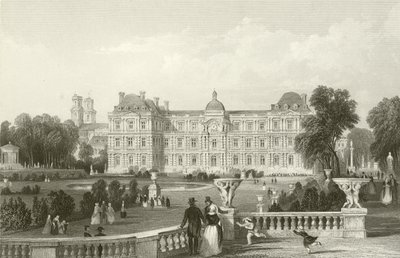 Jardin - Façade du Luxembourg - Paris - English School