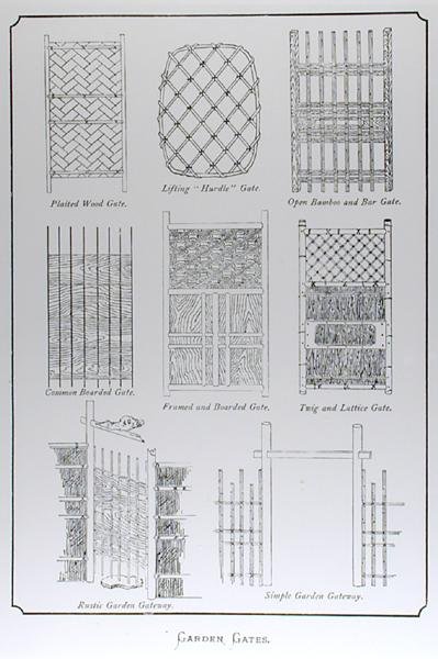 Portes de jardin, de 