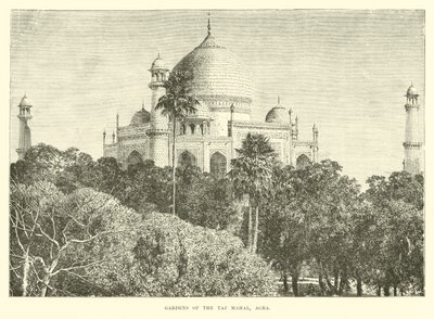 Jardins du Taj Mahal, Agra - English School