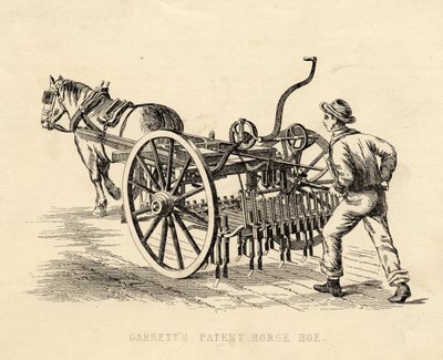 Garretts Patent Horse Hoe - English School