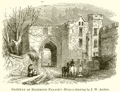 Porte du palais de Richmond - English School