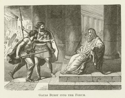 Les Gaulois envahissent le Forum - English School