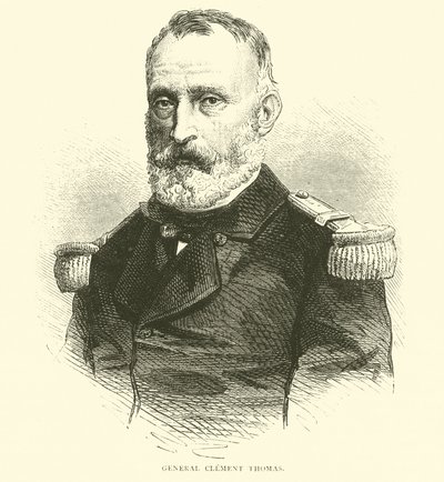Général Clément Thomas, mars 1871 - English School