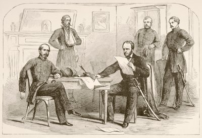Le général Joseph Eggleston Johnston rend l