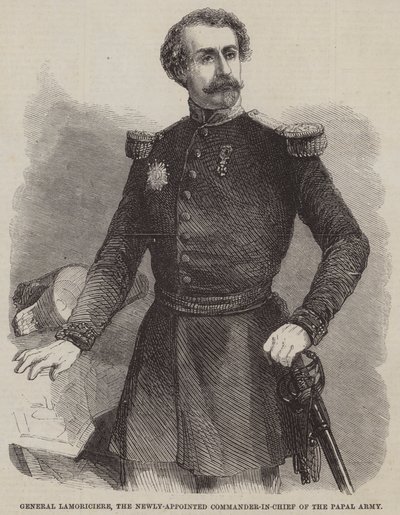 Général Lamoricière, le nouveau commandant en chef de l