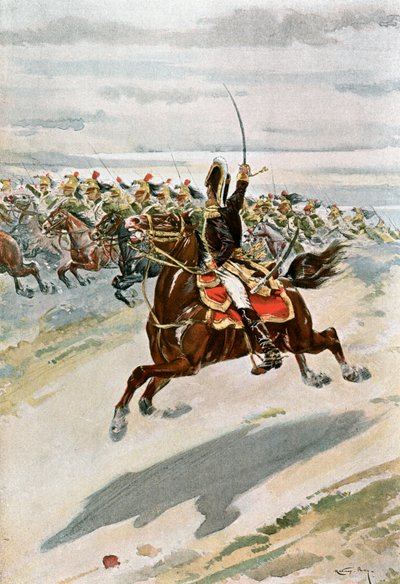 La Charge du général Letort - English School