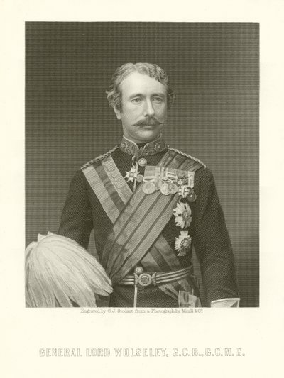 Général Lord Wolseley - English School