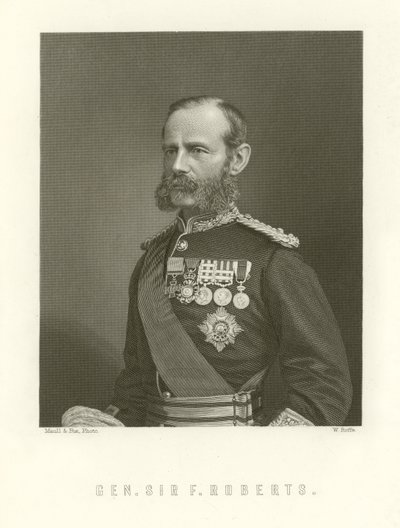 Général Sir F Roberts - English School