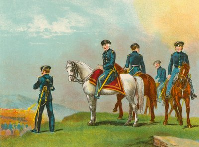 Le général Taylor à la bataille de Monterrey - English School