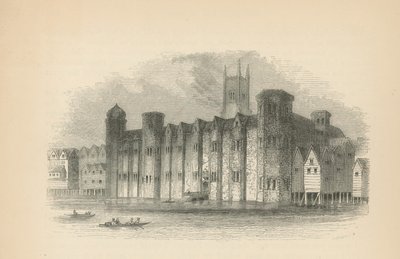 Vue générale du château de Baynards - English School
