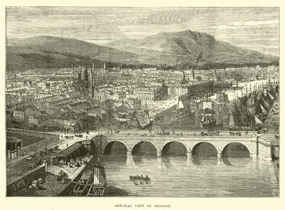 Vue générale de Belfast - English School