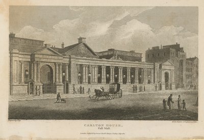 Vue générale de Carlton House - English School