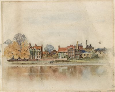 Vue générale de Chiswick Mall - English School