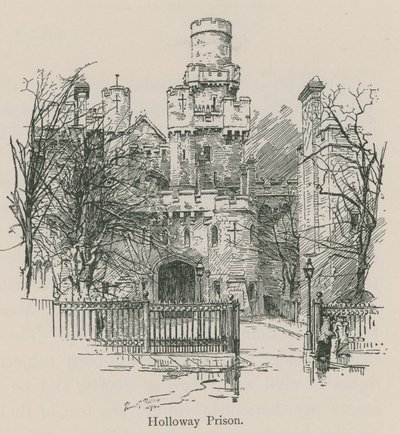 Vue générale de la prison de Holloway - English School
