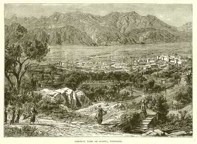 Vue générale de Sparte, restaurée - English School
