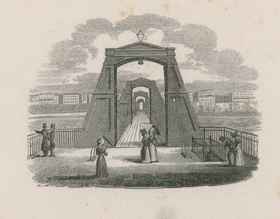 Vue générale des gens sur la jetée à chaînes - English School