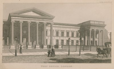 Vue générale du Bureau de Poste - English School