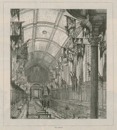 Vue générale de la chapelle - English School