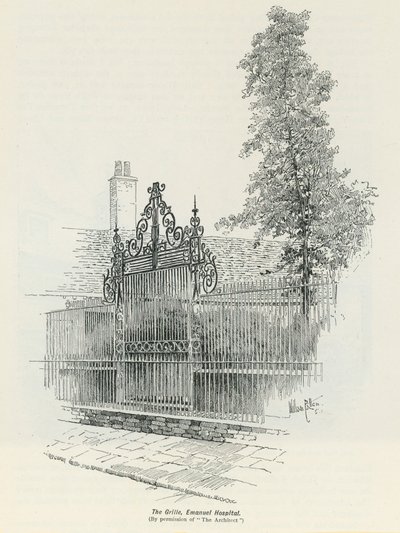 Vue générale de la grille de l