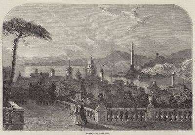 Gênes (gravure) - English School
