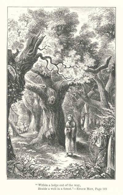 Geoffrey Chaucer (gravure) - English School