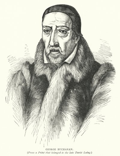 George Buchanan (gravure) - English School