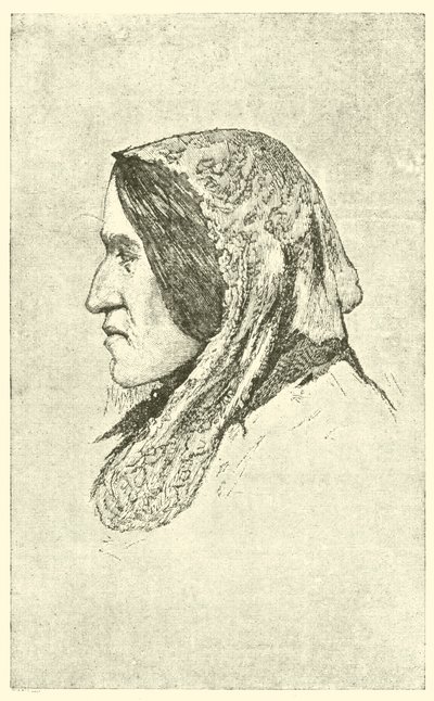 George Eliot (gravure) - English School
