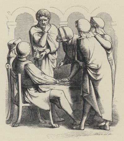 Le Sacrifice, poème de George Herbert - English School