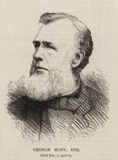 George Hope, Esquire (gravure) - English School