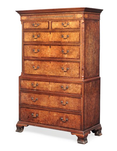 Tallboy George III, fin du XVIIIe siècle - English School