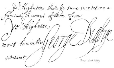 George, Lord Digby - English School