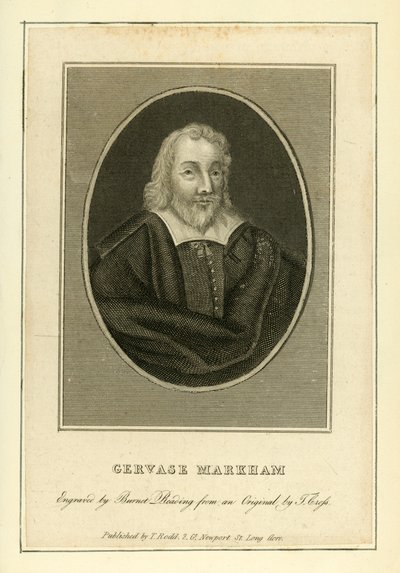 Gervase Markham (gravure) - English School