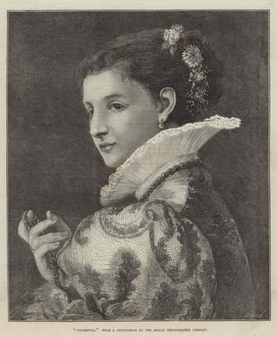 Giacometta (gravure) - English School