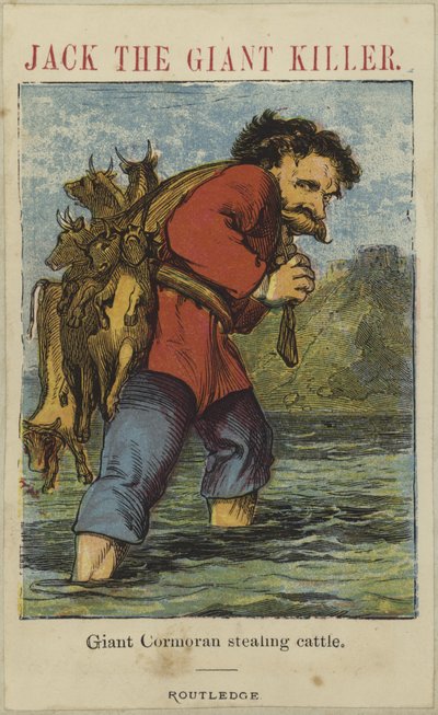 Le géant Cormoran vole du bétail - English School