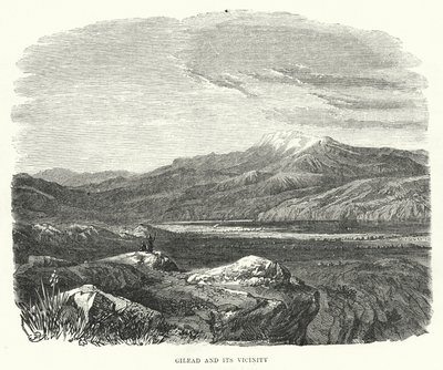 Galaad et ses environs (gravure) - English School