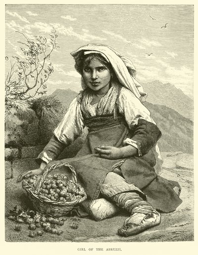 Fille des Abruzzes - English School