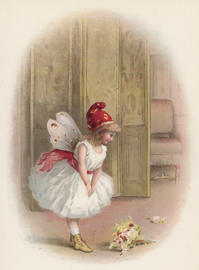 Fille ou fée saluant après sa performance - English School