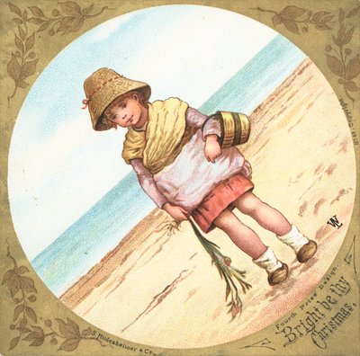 Fille debout sur la plage - English School